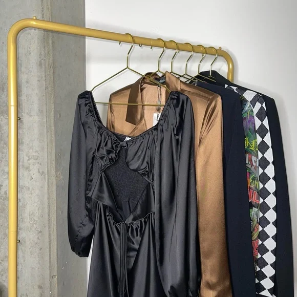 Princess Polly Nakita Long Sleeve Mini Satin Cutout Dress in Black - Picture 9 of 17